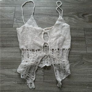 Handmade Crochet Lace Top